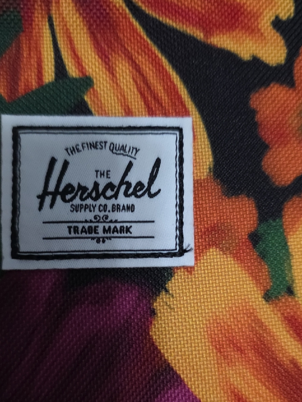Herschel Floral Print Women's Backpack - Multicolor - Picture 4 of 16